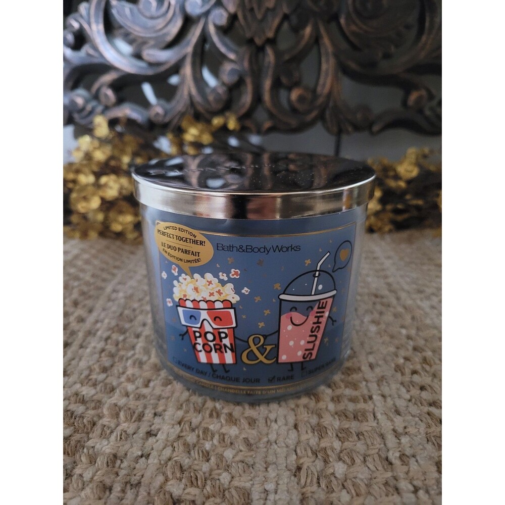 Popcorn & Slushie - Bath and Body Works 3-wick Candle